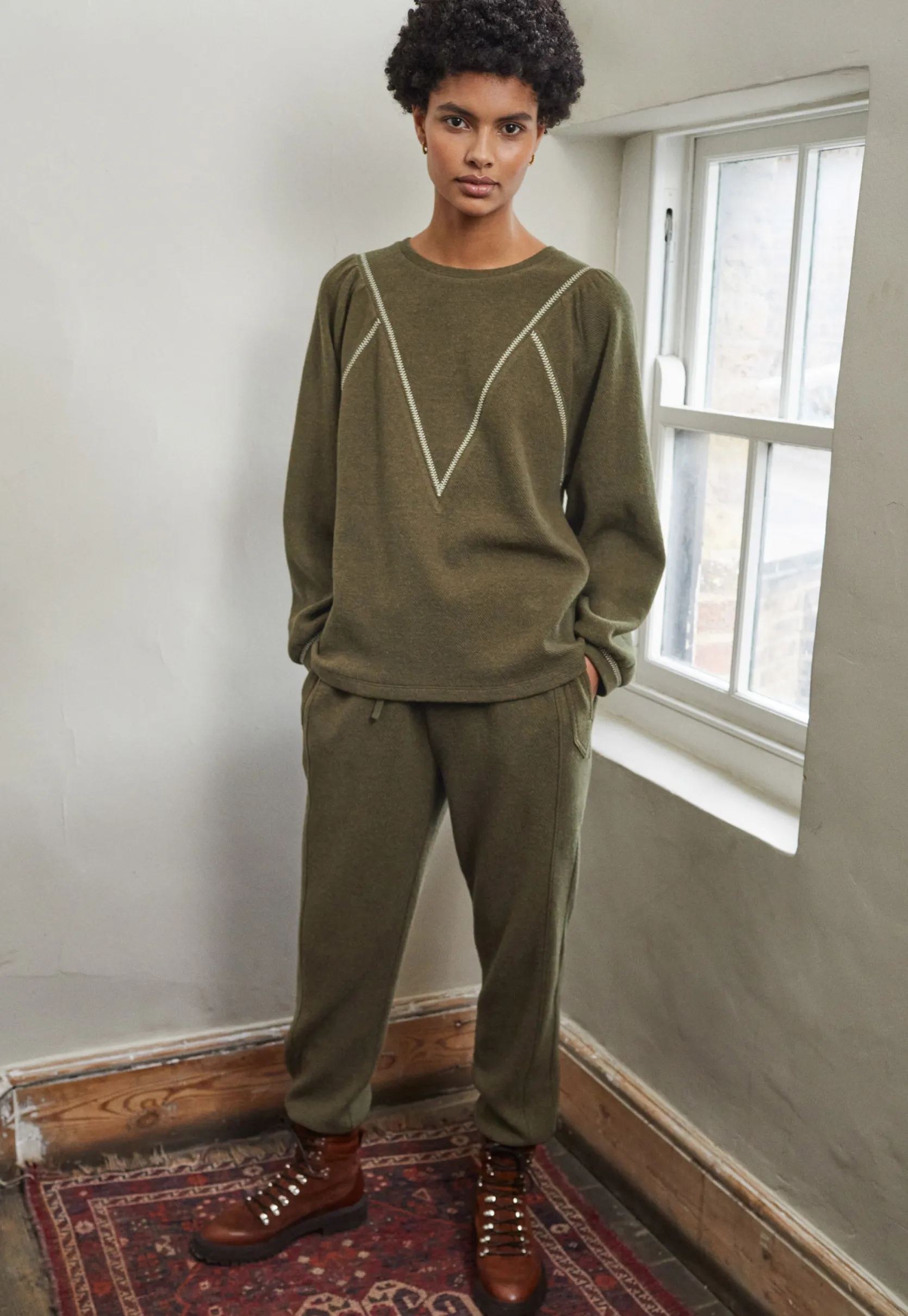 panelled_joggers_2.webp Women Wrap London Jeans & Trousers*Panelled Joggers