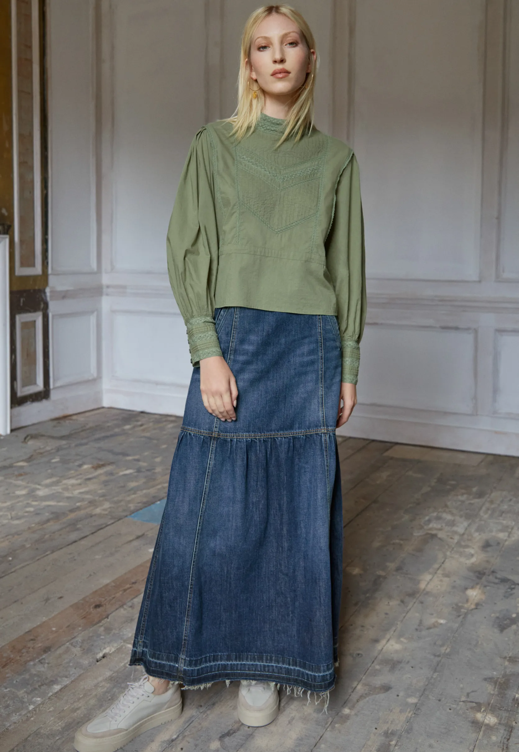 pintuck_blouse_3-1.webp Women Wrap London Shirts & Tops*Pintuck Blouse