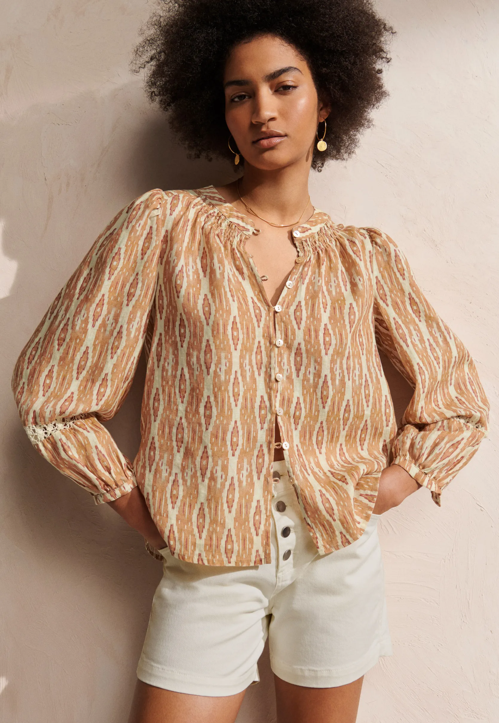 printed_blouse_0-3.webp Women Wrap London Shirts & Tops*Printed Blouse