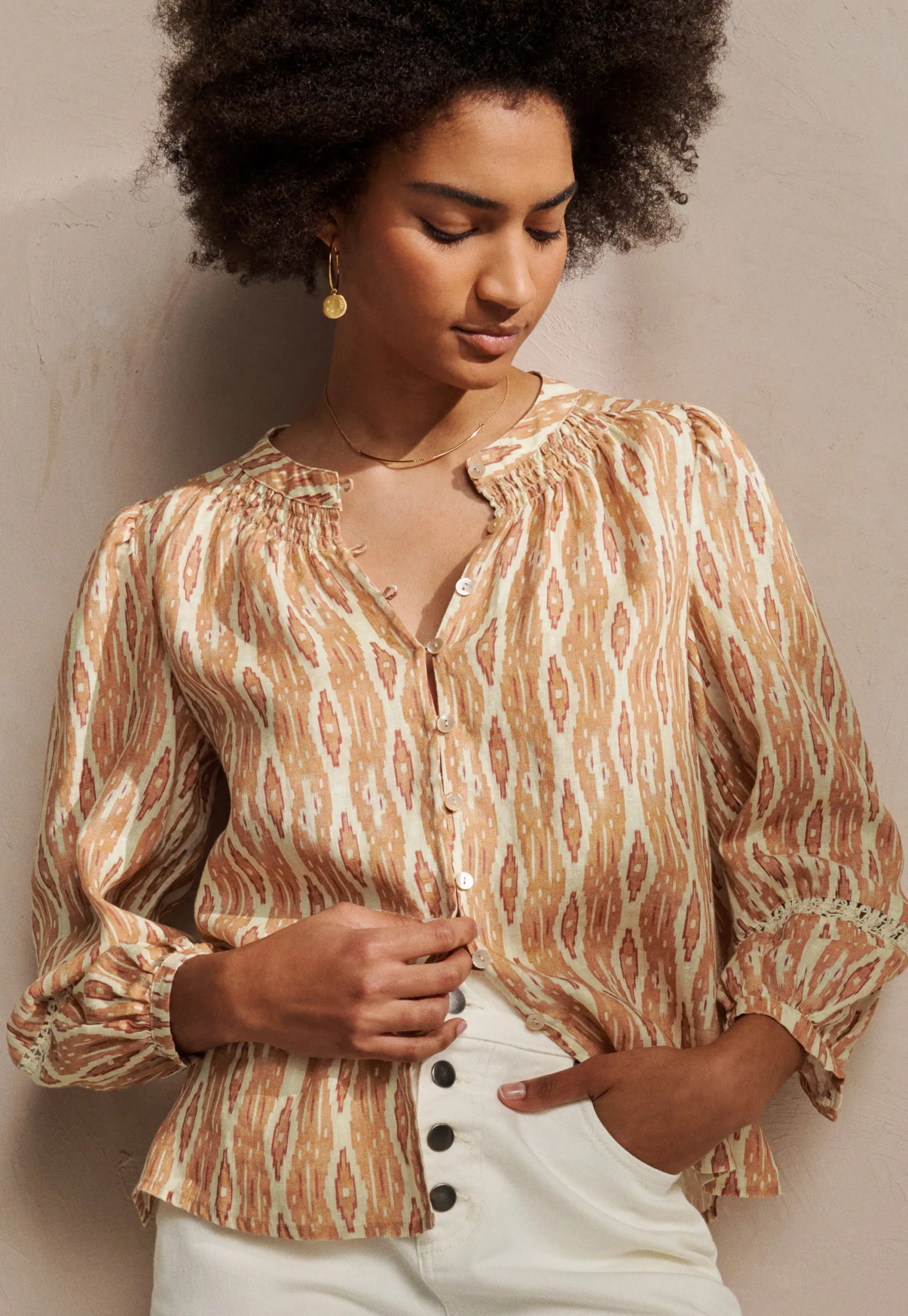 printed_blouse_1-3.webp Women Wrap London Shirts & Tops*Printed Blouse