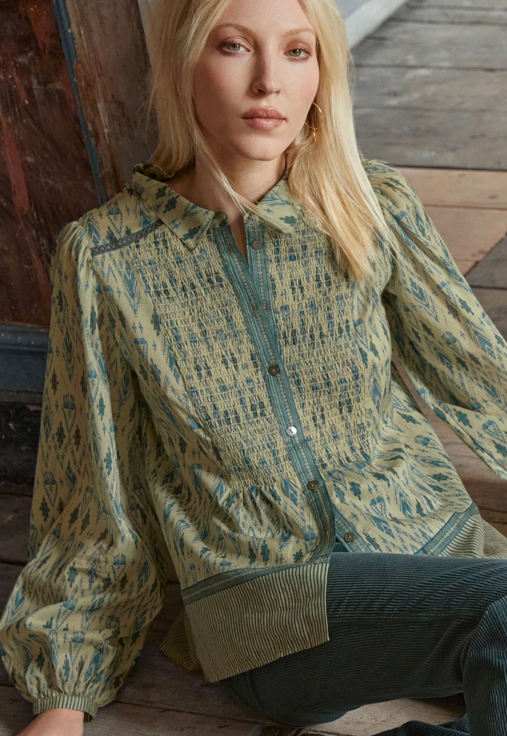 printed_blouse_3-5.webp Women Wrap London Shirts & Tops*Printed Blouse