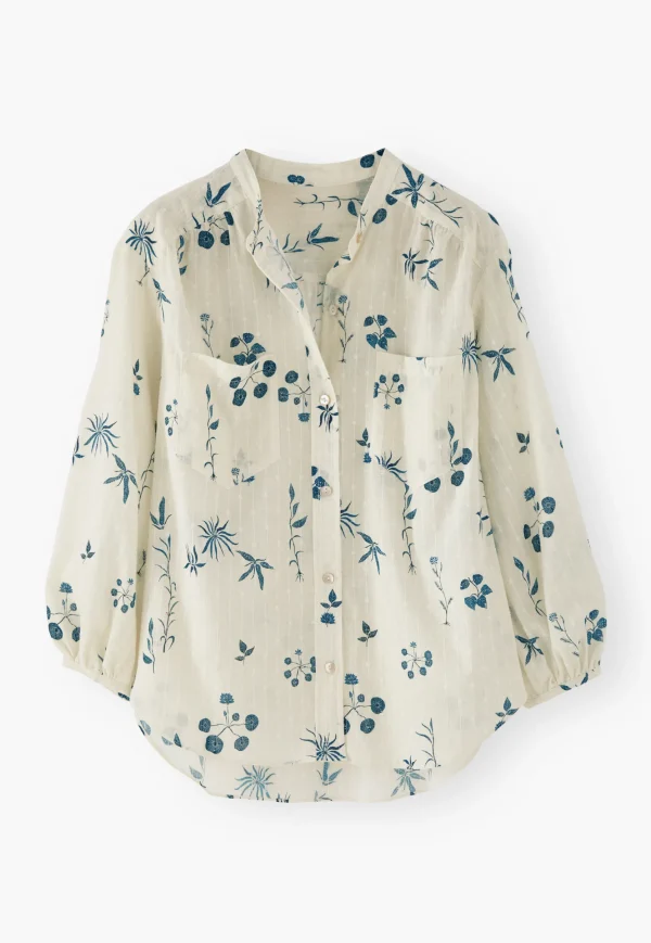 Women Wrap London Shirts & Tops*Printed Boyfriend Shirt