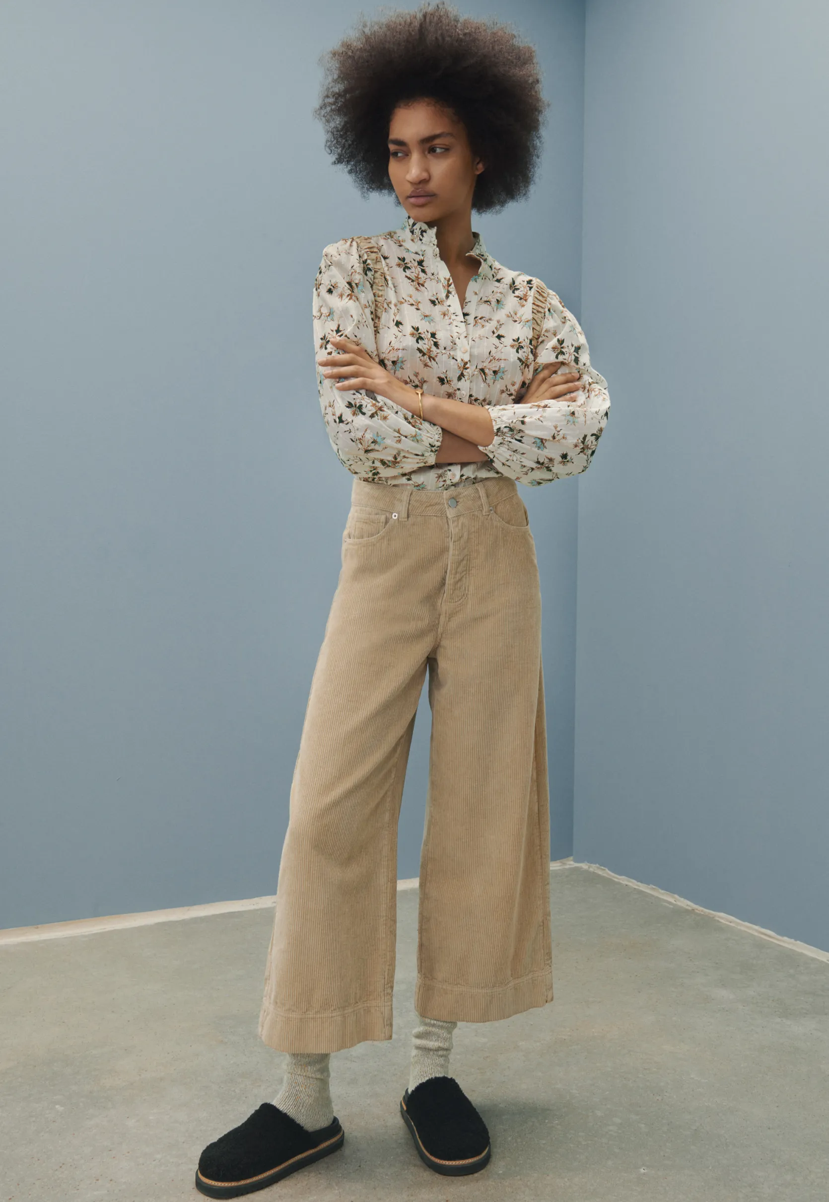 printed_highneck_blouse_4.webp Women Wrap London Shirts & Tops*Printed High-Neck Blouse