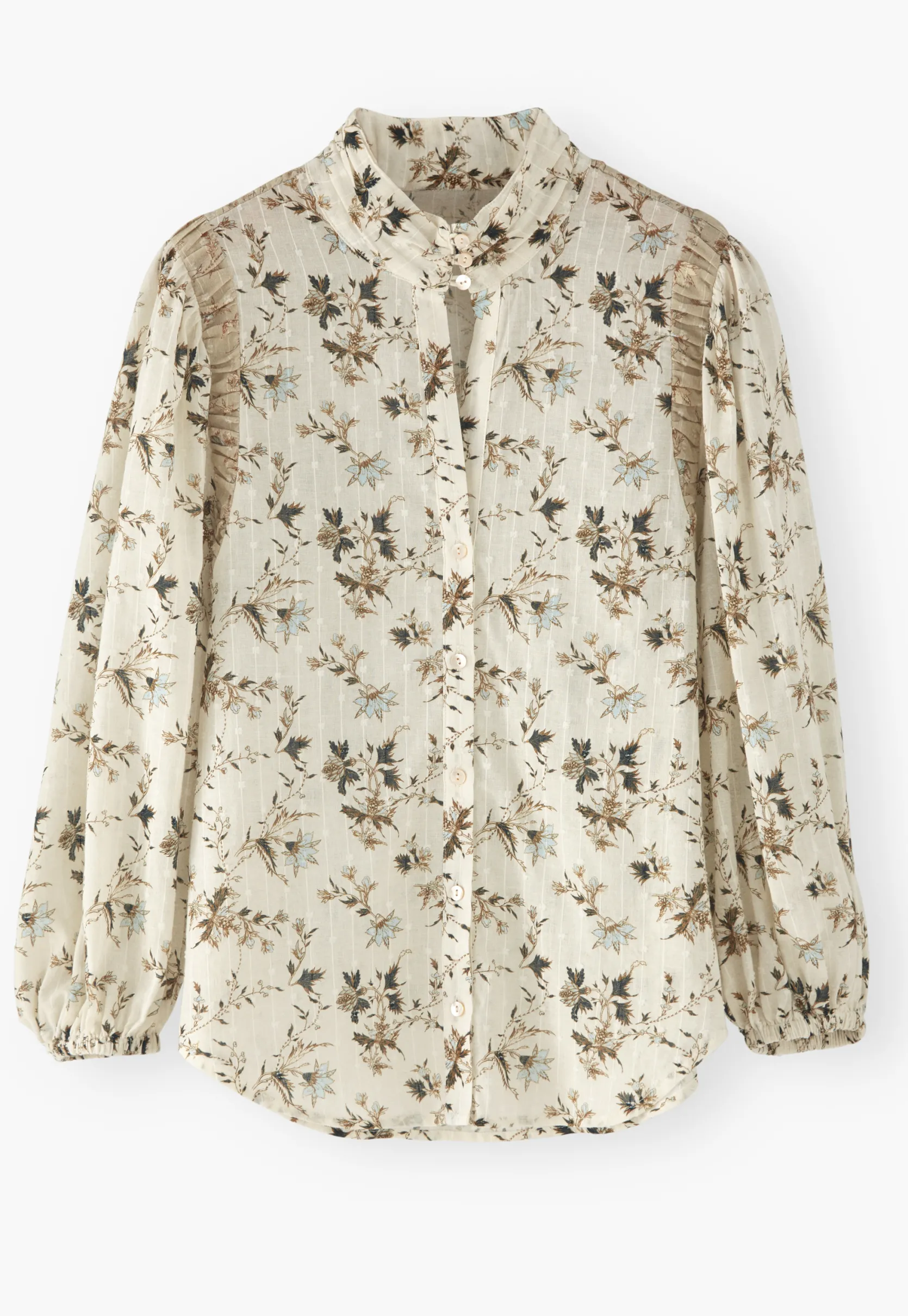 printed_highneck_blouse_7.webp Women Wrap London Shirts & Tops*Printed High-Neck Blouse