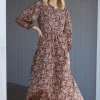 Women Wrap London Dresses & Skirts*Printed Maxi-Dress