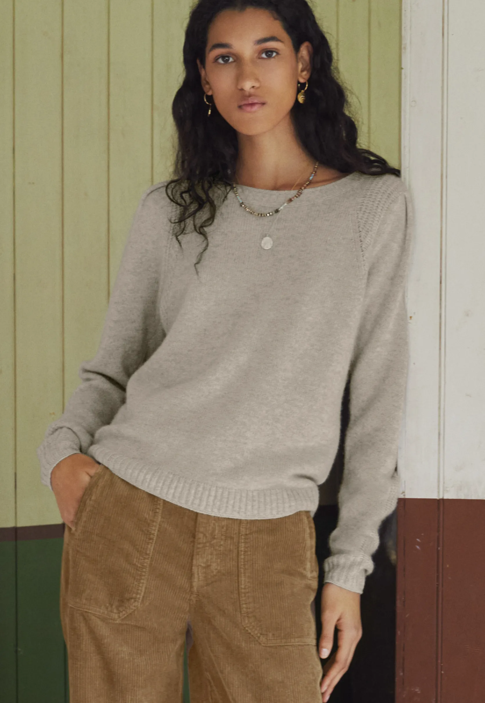 puffsleeve_sweater_0-1.webp Women Wrap London Knitwear*Puff-Sleeve Sweater