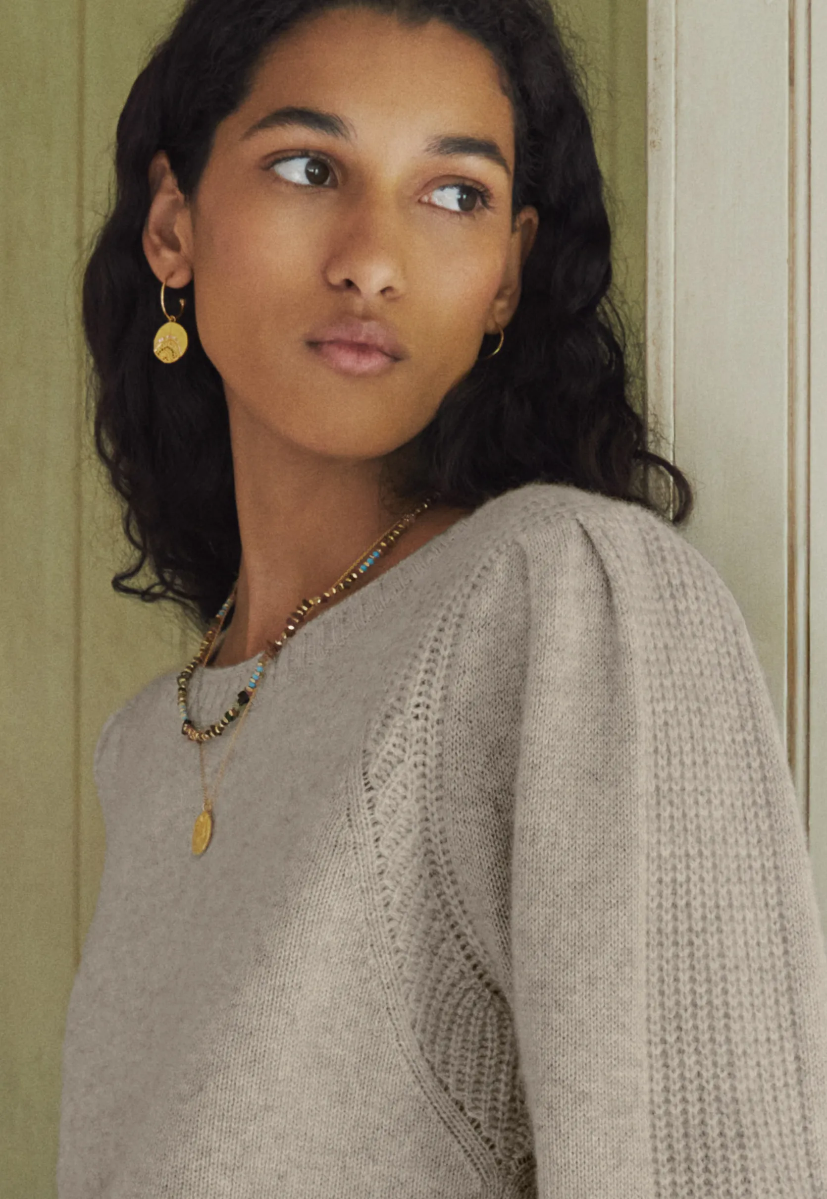 puffsleeve_sweater_1-1.webp Women Wrap London Knitwear*Puff-Sleeve Sweater