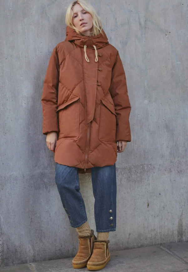 Women Wrap London Jackets & Coats*Quilted Parka
