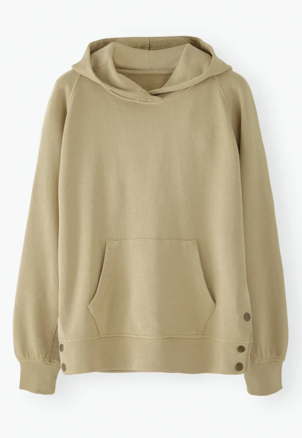 Women Wrap London Jersey Tops*Relaxed Hoodie