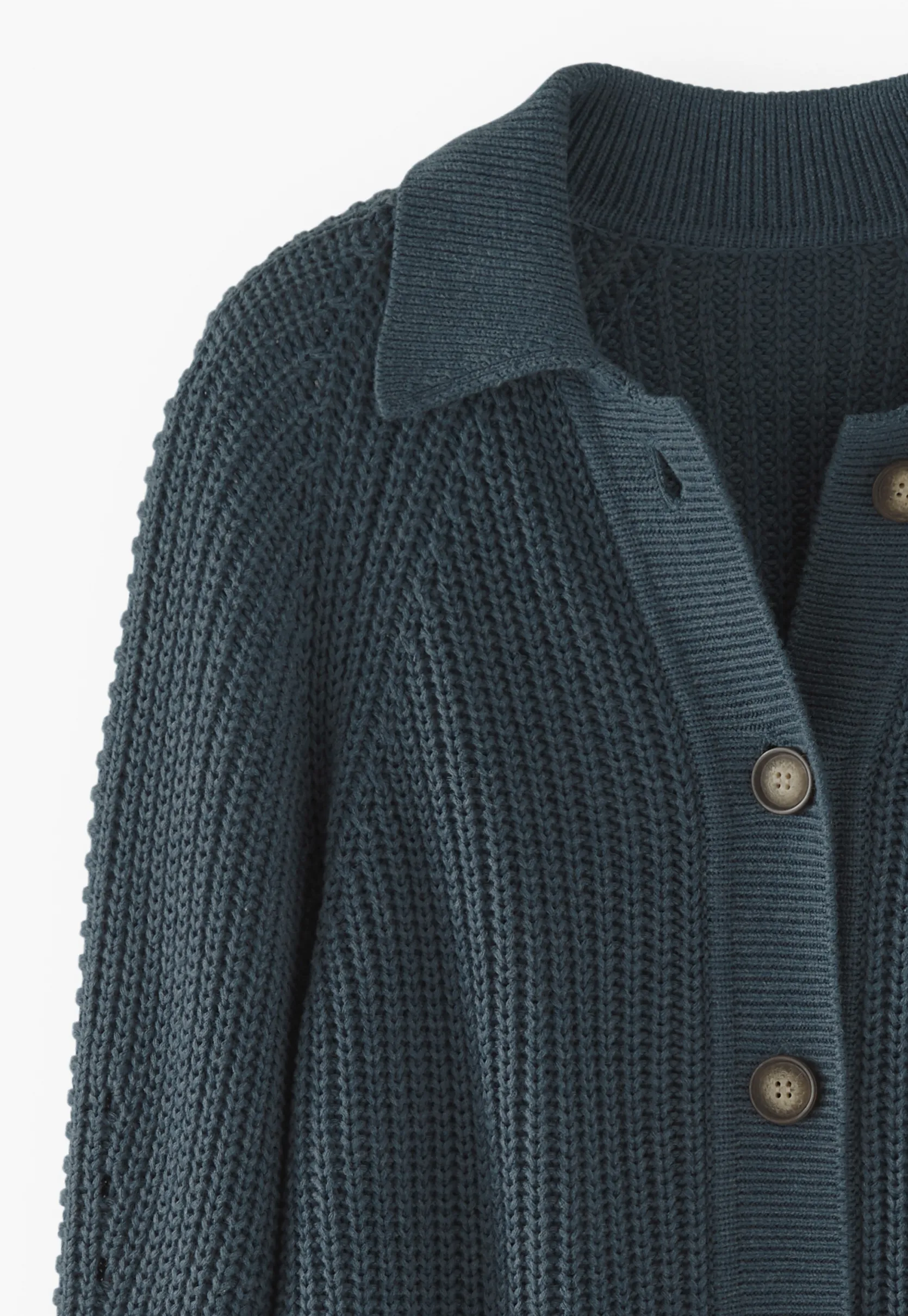 ribstitch_cardigan_5-1.webp Women Wrap London Knitwear*Rib-Stitch Cardigan