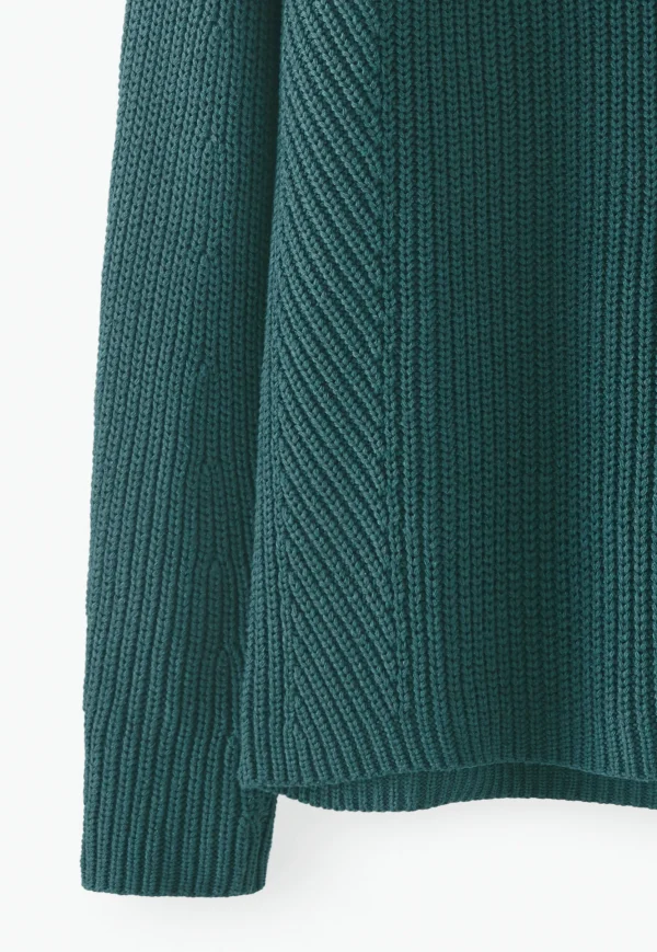Women Wrap London Knitwear*Rib-Stitch Sweater