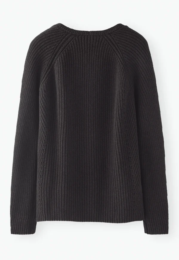 Women Wrap London Knitwear*Rib-Stitch Sweater