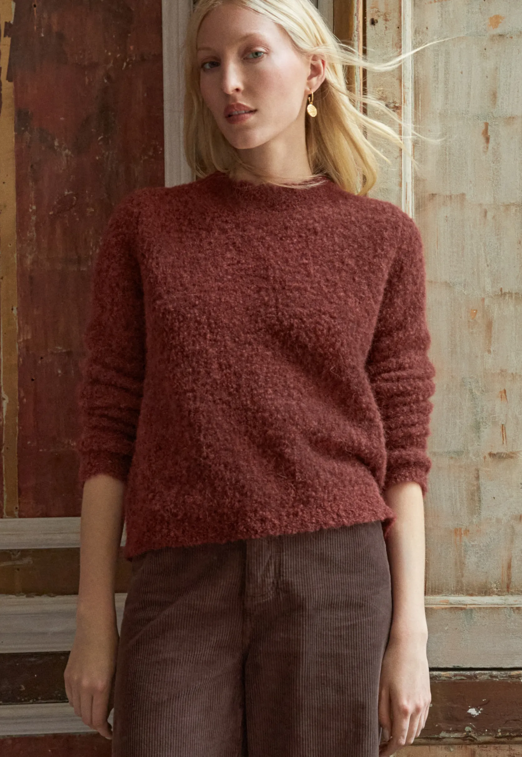 roundneck_sweater_0.webp Women Wrap London Knitwear*Round-Neck Sweater