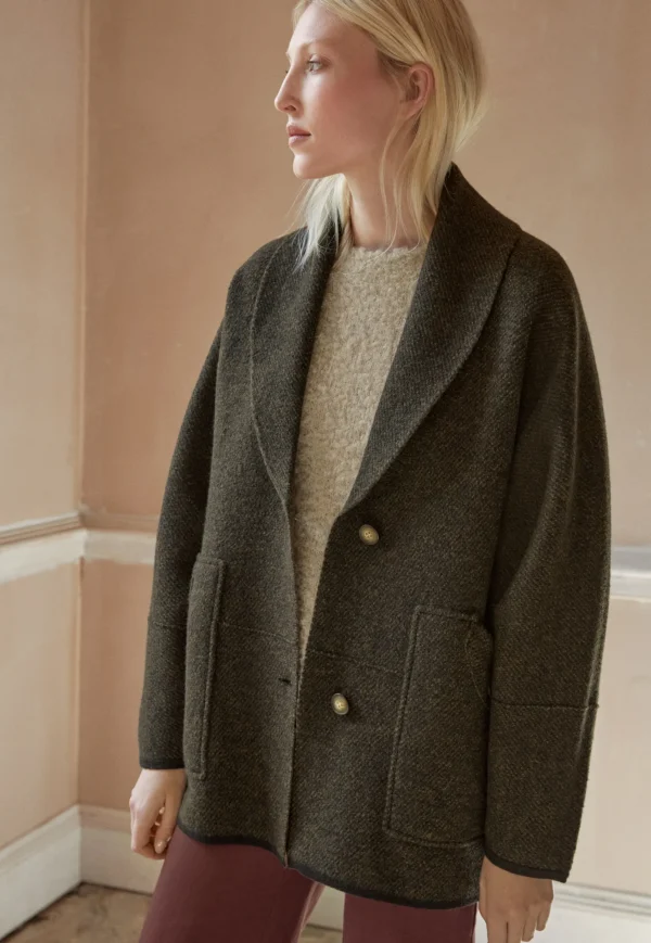 Women Wrap London Knitwear*Round-Neck Sweater