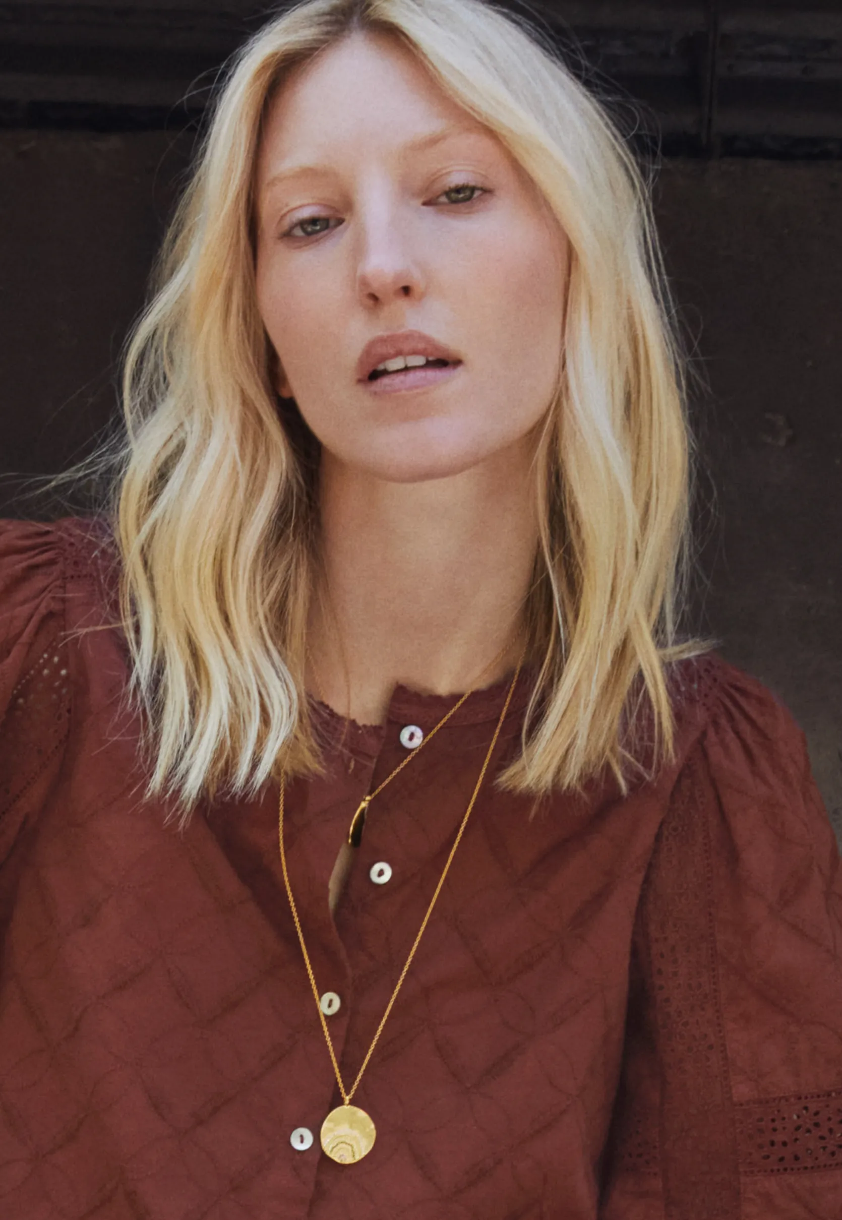 schiffli_blouse_1-1.webp Women Wrap London Shirts & Tops*Schiffli Blouse