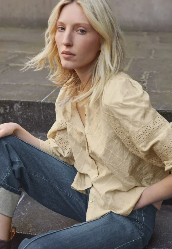 Women Wrap London Shirts & Tops*Schiffli Blouse
