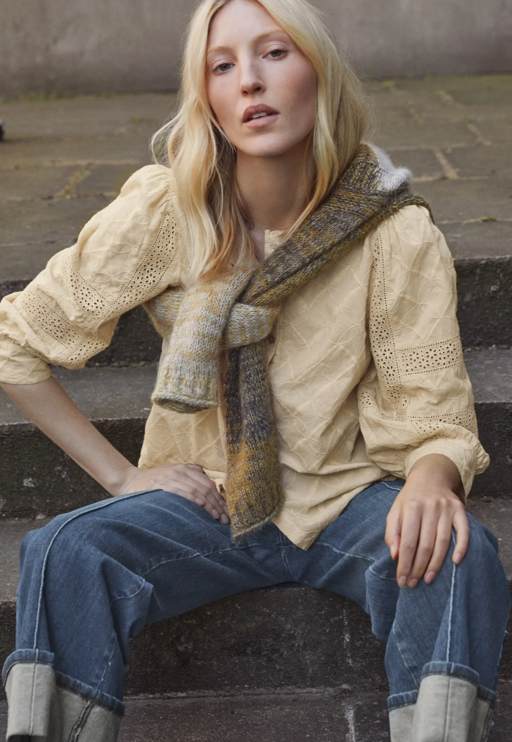 schiffli_blouse_2.webp Women Wrap London Shirts & Tops*Schiffli Blouse