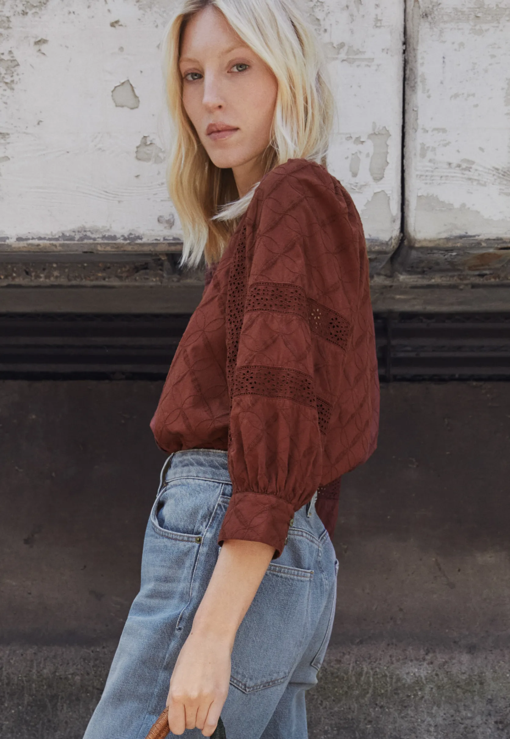 schiffli_blouse_3-1.webp Women Wrap London Shirts & Tops*Schiffli Blouse