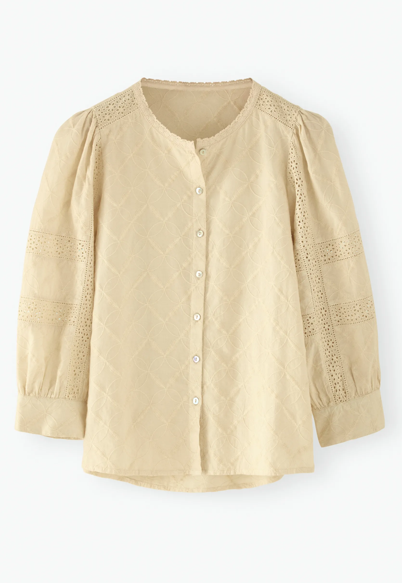 schiffli_blouse_4.webp Women Wrap London Shirts & Tops*Schiffli Blouse