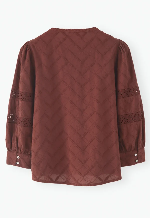 Women Wrap London Shirts & Tops*Schiffli Blouse