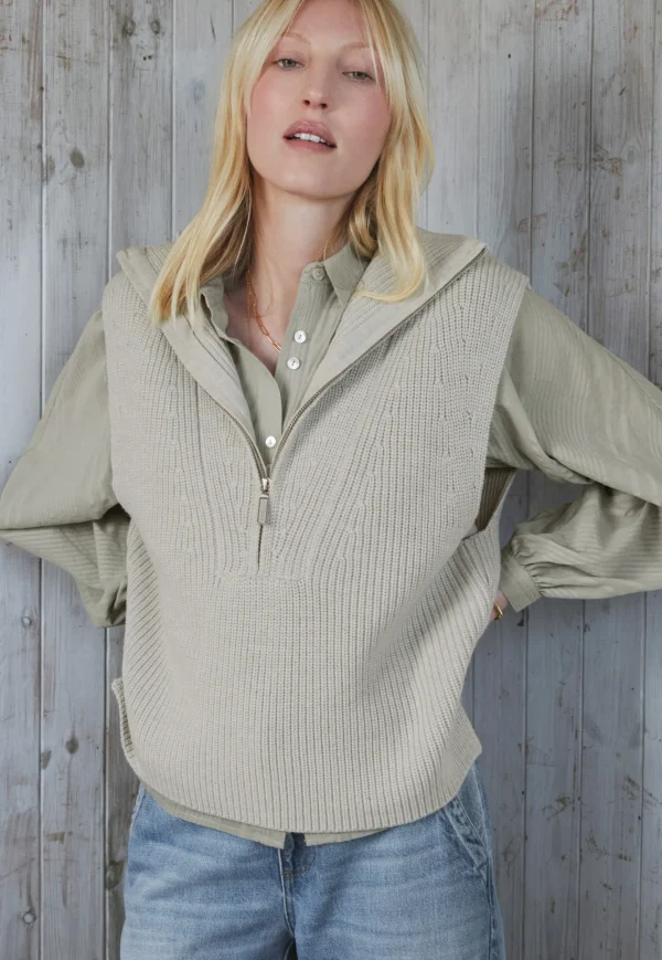 Women Wrap London Knitwear*Sleeveless Sweater