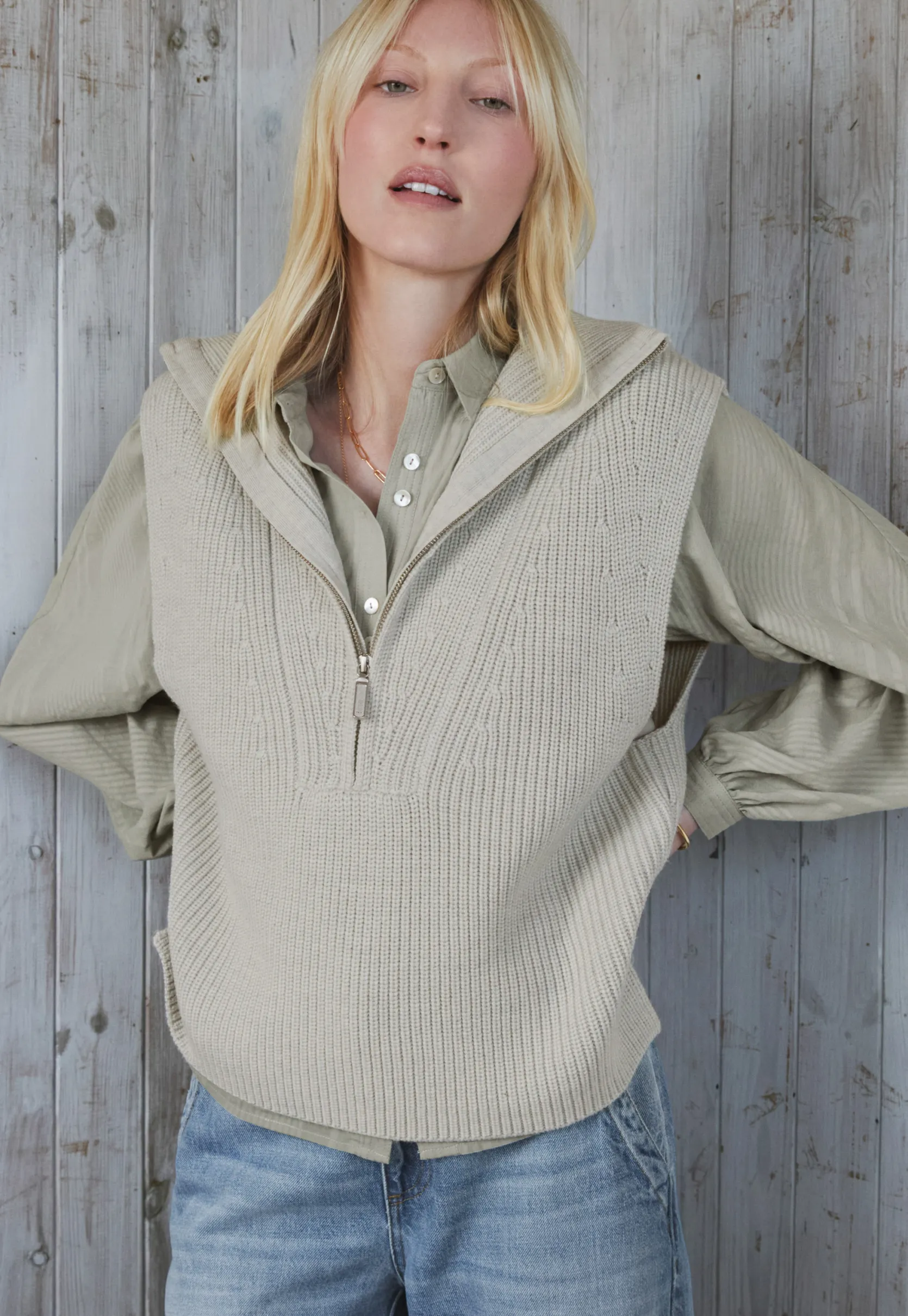 sleeveless_sweater_0.webp Women Wrap London Knitwear*Sleeveless Sweater