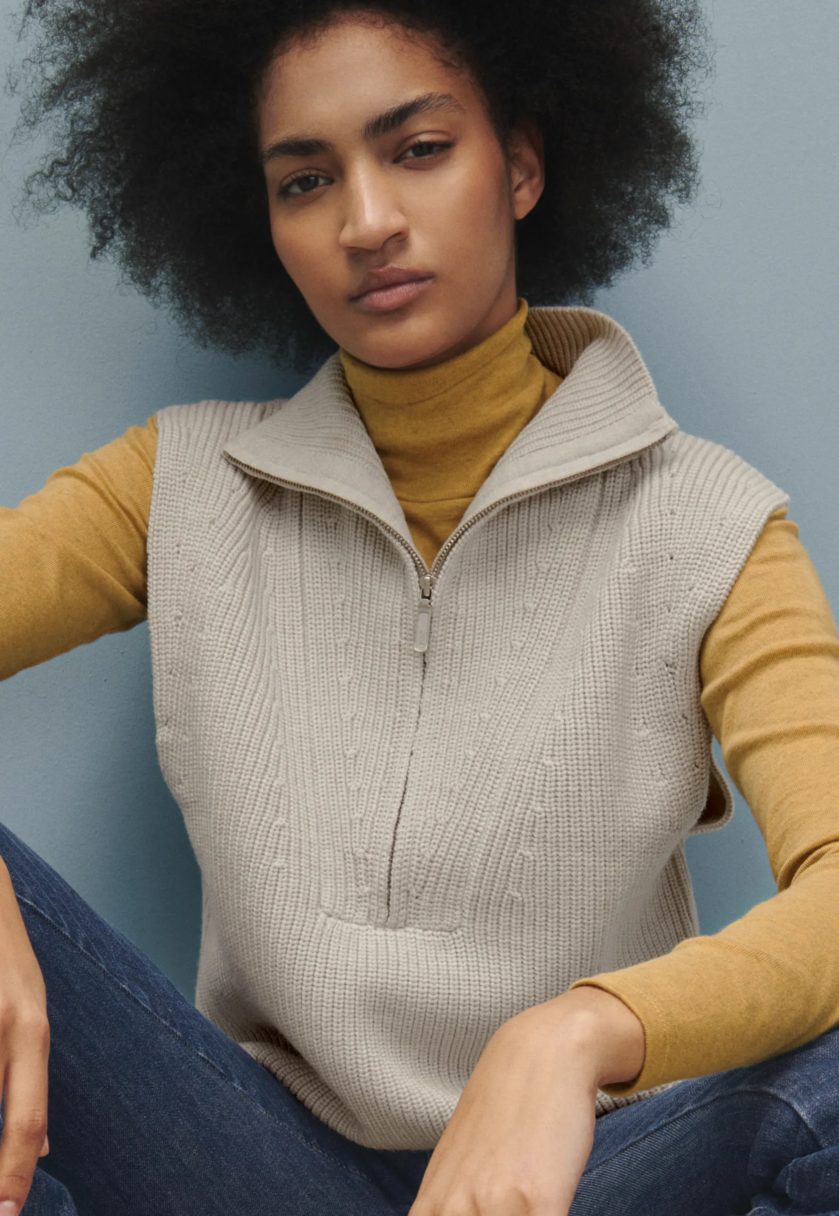 sleeveless_sweater_1.webp Women Wrap London Knitwear*Sleeveless Sweater