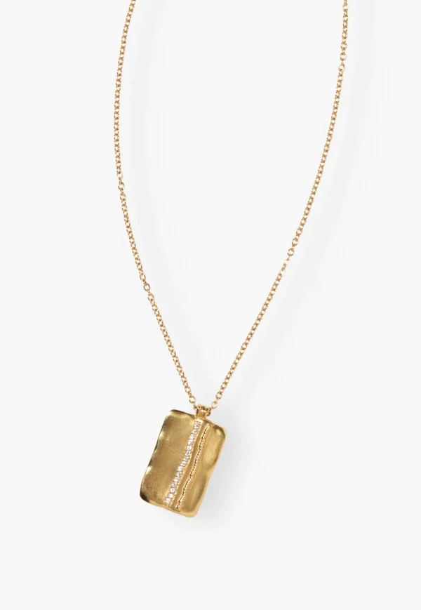 Women Wrap London Jewellery*Square-Pendant Necklace