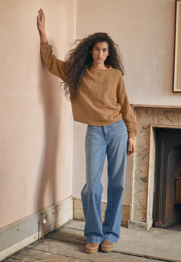 Women Wrap London Knitwear*Stitch-Detail Sweater