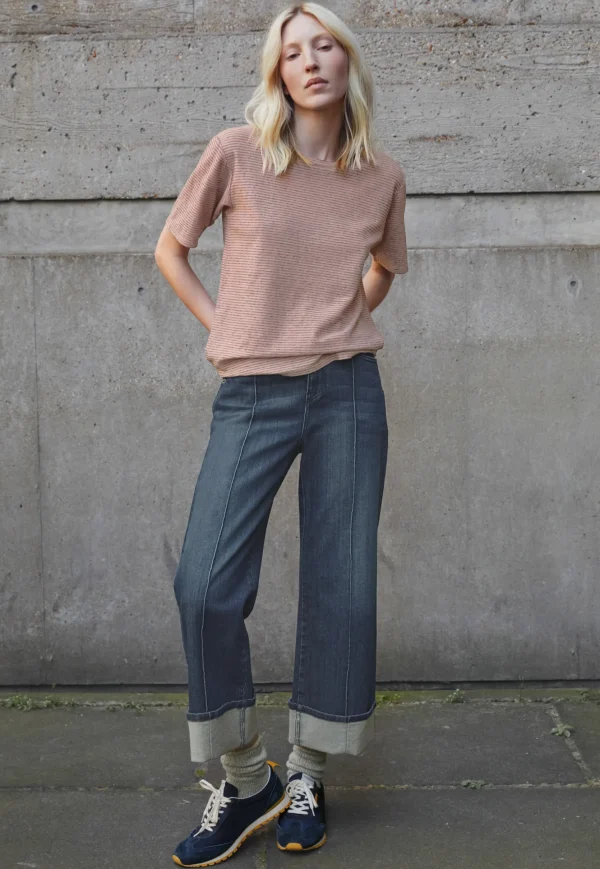Women Wrap London Jeans & Trousers*Straight Turned-Up-Hem Jeans
