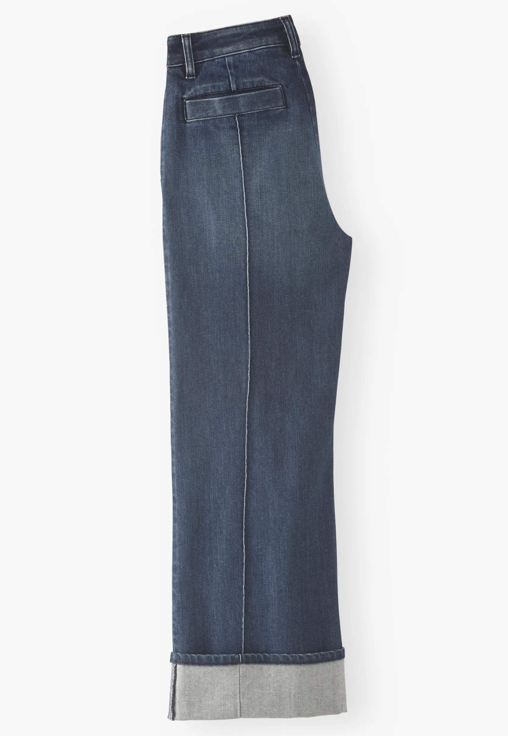 straight_turneduphem_jean_5.webp Women Wrap London Jeans & Trousers*Straight Turned-Up-Hem Jeans