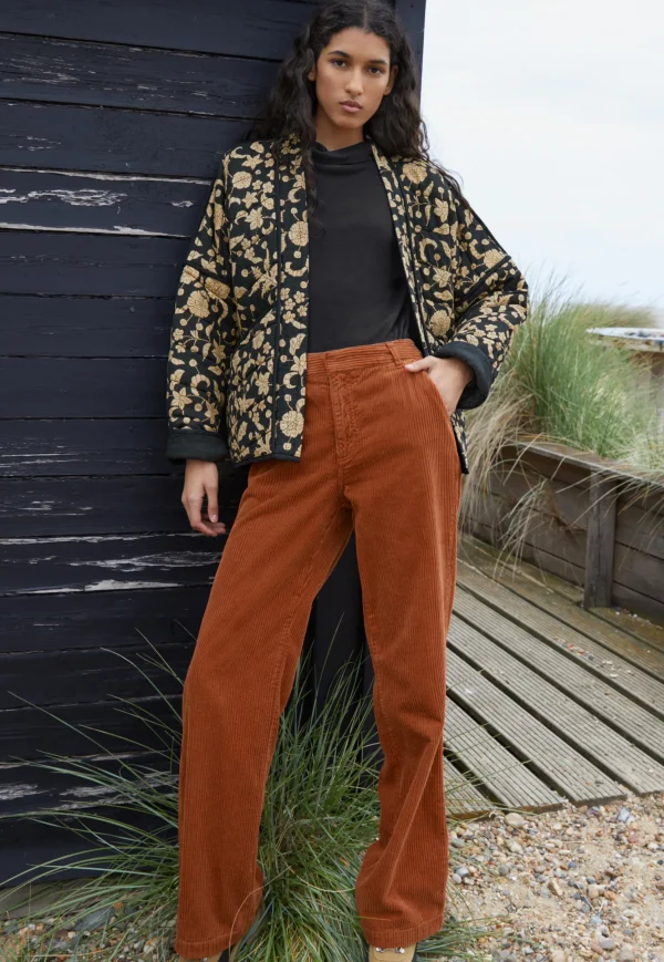 Women Wrap London Jeans & Trousers*Straight-Leg Cord Trousers