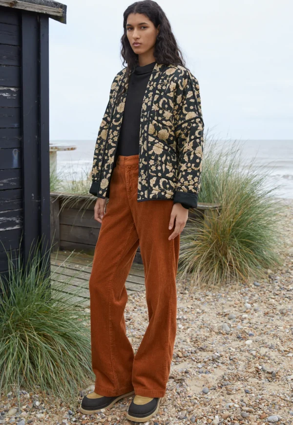 Women Wrap London Jeans & Trousers*Straight-Leg Cord Trousers
