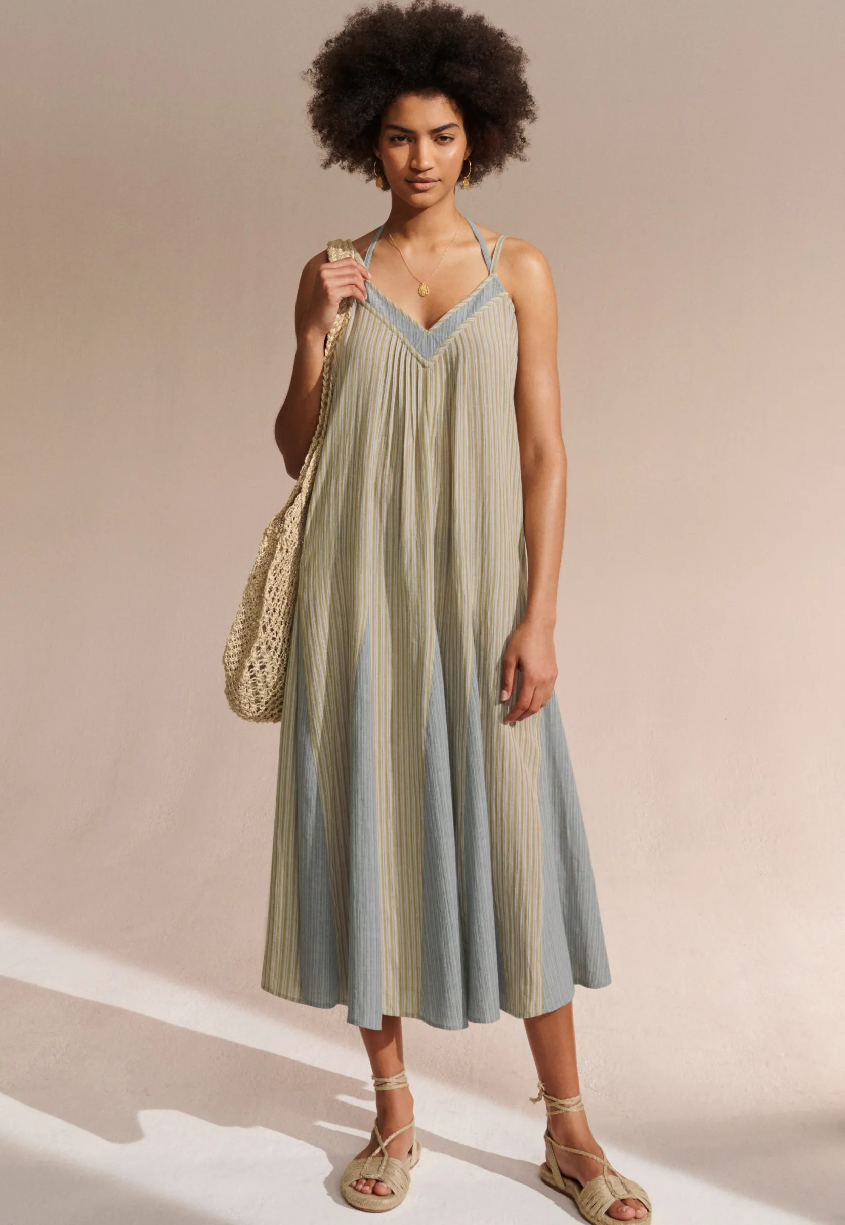 striped_sundress_0.webp Women Wrap London Dresses & Skirts*Striped Sundress