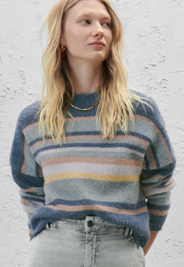 Women Wrap London Knitwear*Striped Sweater