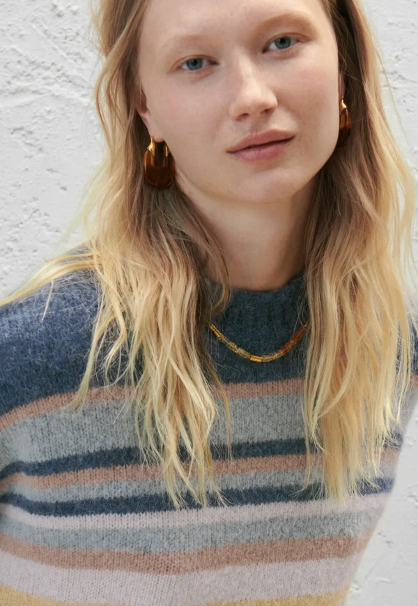 Women Wrap London Knitwear*Striped Sweater