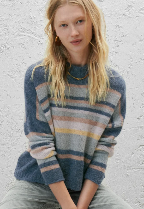 Women Wrap London Knitwear*Striped Sweater