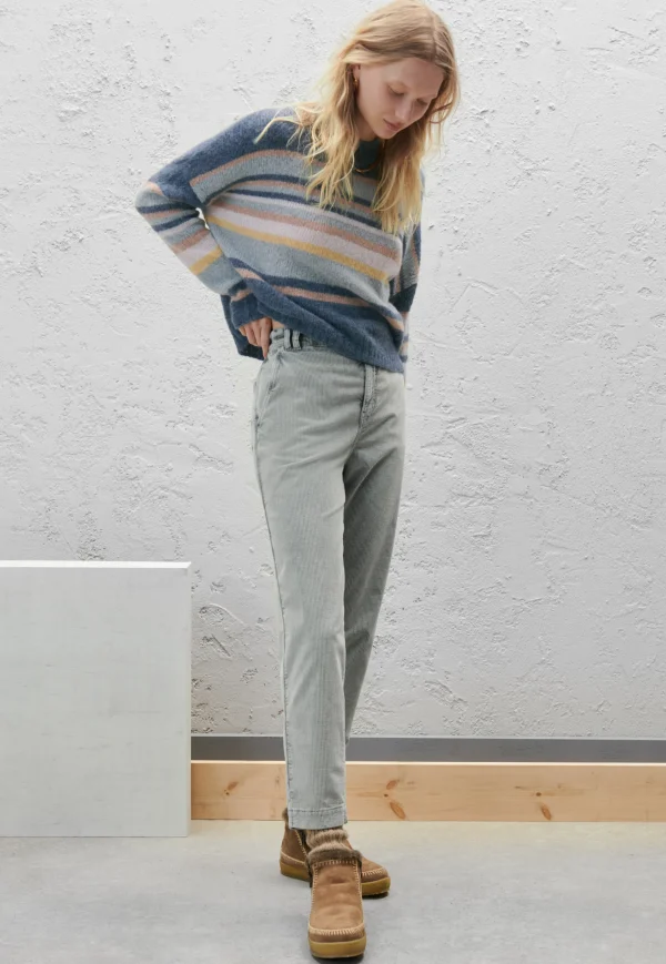 Women Wrap London Knitwear*Striped Sweater
