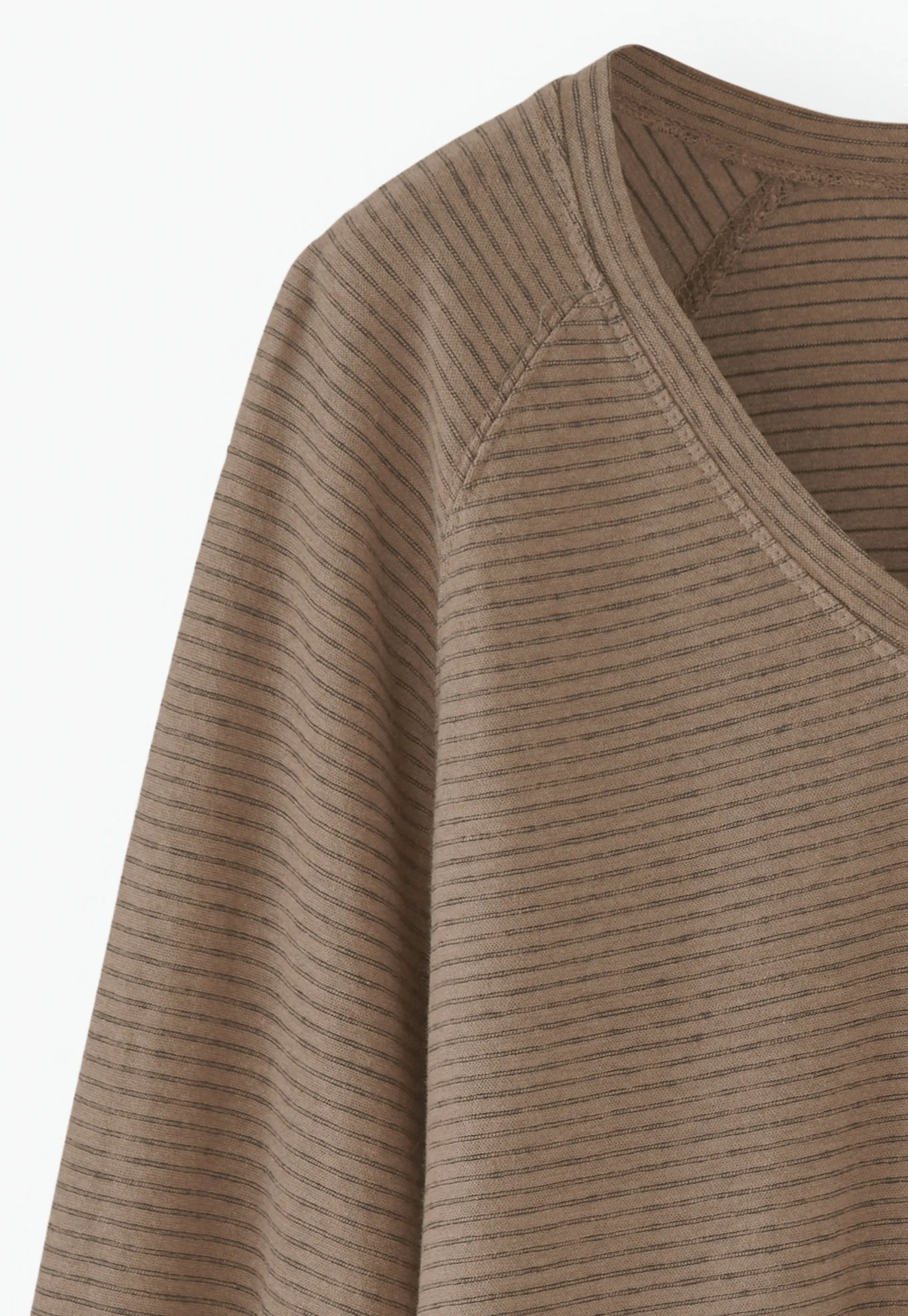 striped_vneck_top_3-2.webp Women Wrap London Jersey Tops*Striped V-Neck Top