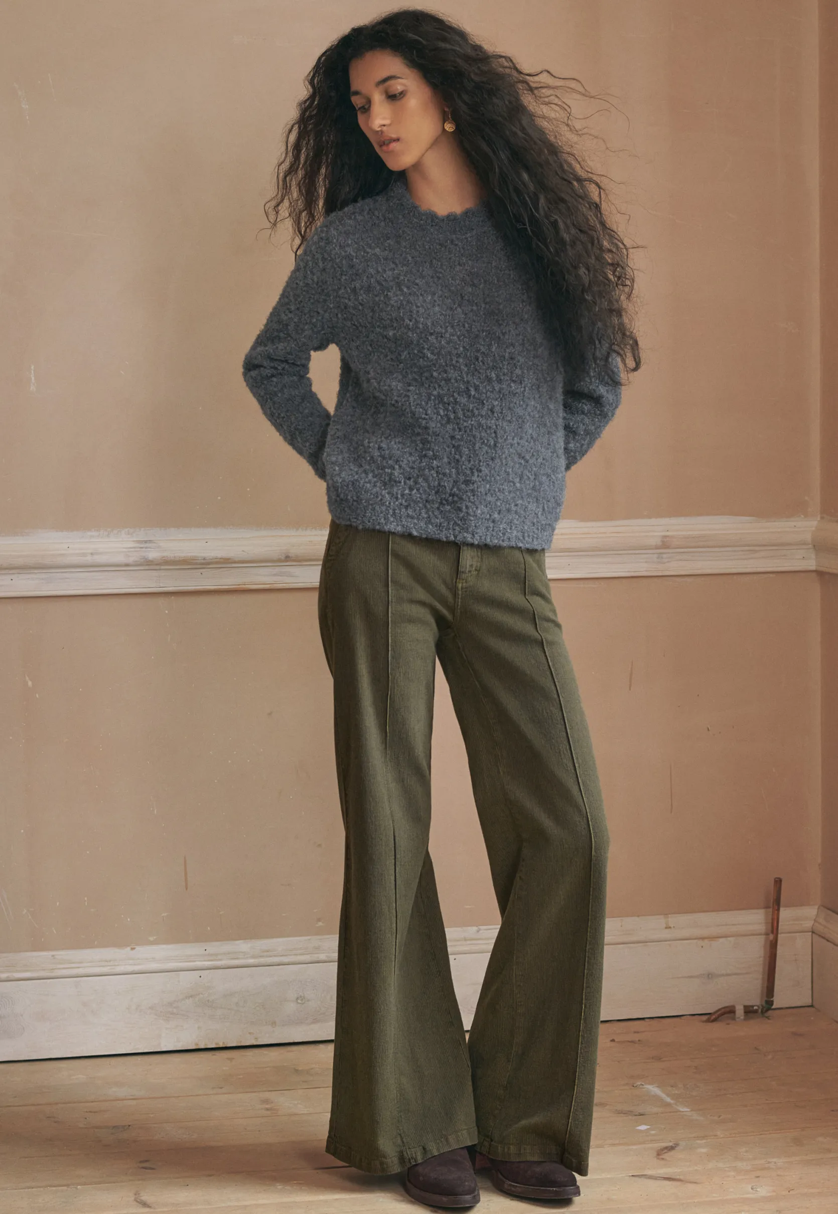 striped_wideleg_trousers_0.webp Women Wrap London Jeans & Trousers*Striped Wide-Leg Trousers