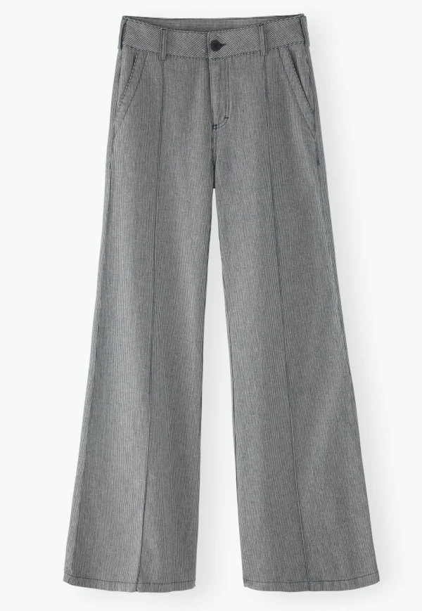 Women Wrap London Jeans & Trousers*Striped Wide-Leg Trousers