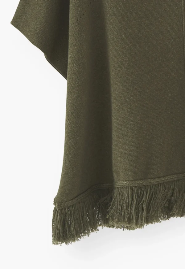 Women Wrap London Knitwear*Tassel Poncho