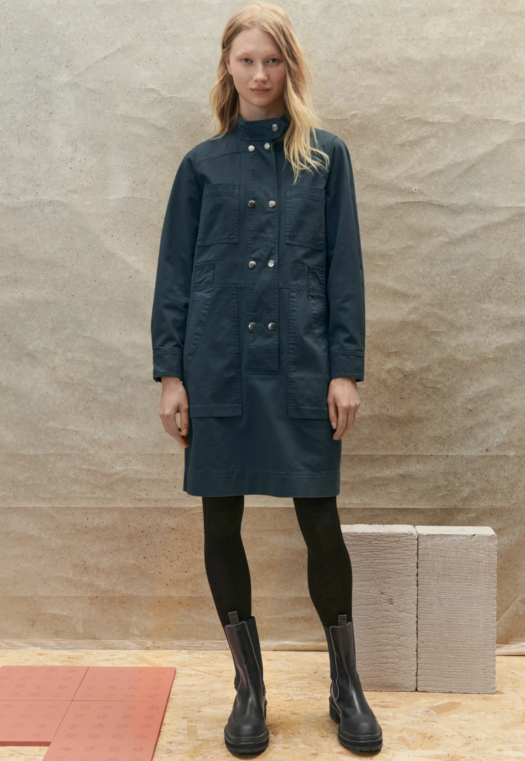 utility_shiftdress_0.webp Women Wrap London Dresses & Skirts*Utility Shift-Dress
