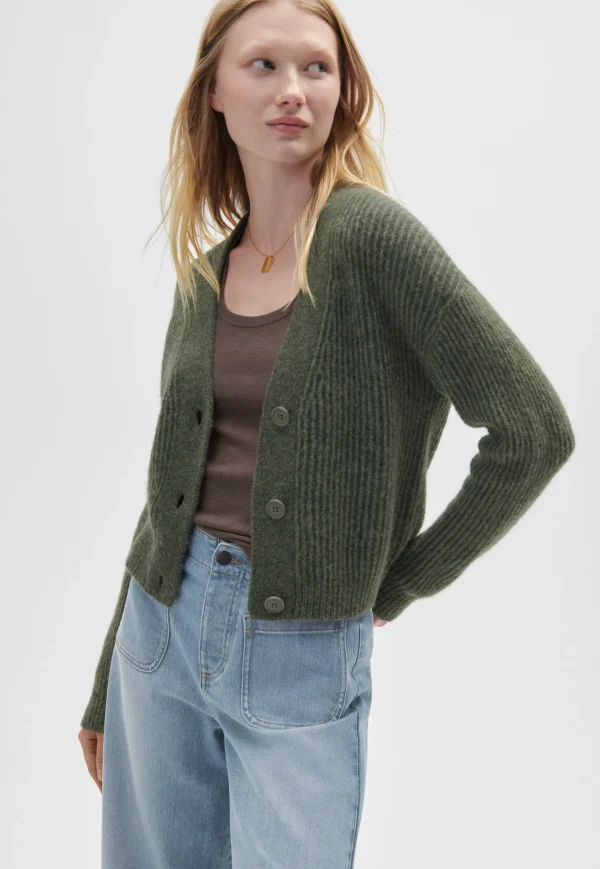 Women Wrap London Knitwear*V-Neck Cardigan