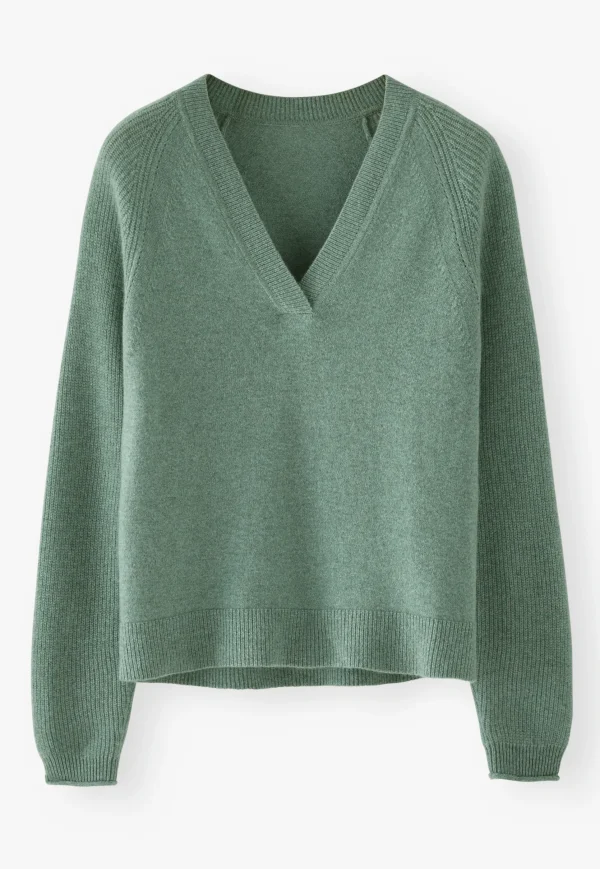 Women Wrap London Knitwear*V-Neck Sweater