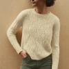 Women Wrap London Knitwear*Wave-Stitch Sweater