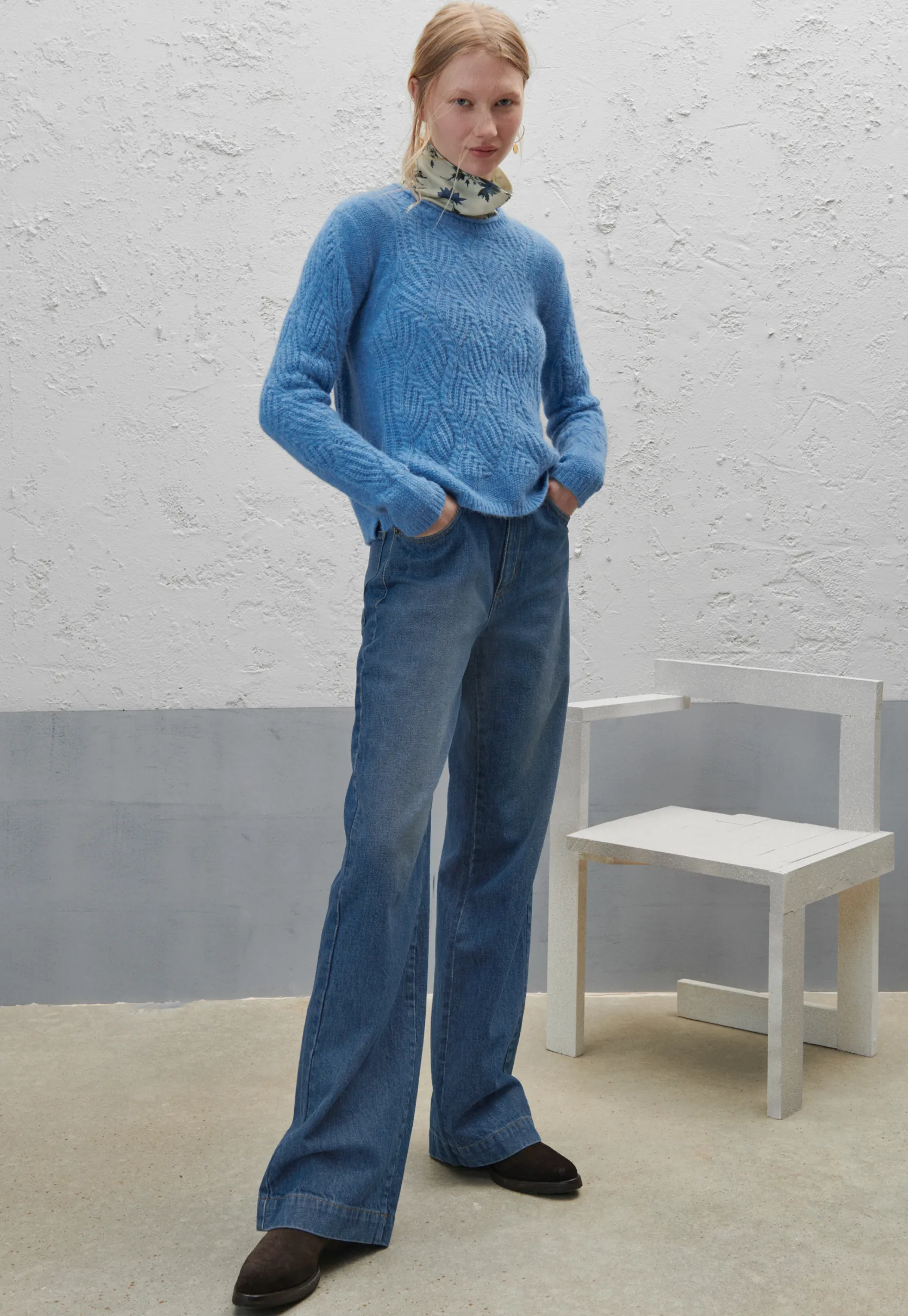 wavestitch_sweater_3.webp Women Wrap London Knitwear*Wave-Stitch Sweater