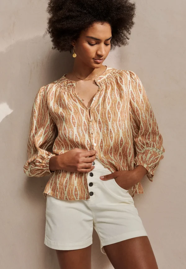 Women Wrap London Jeans & Trousers*White Denim Shorts