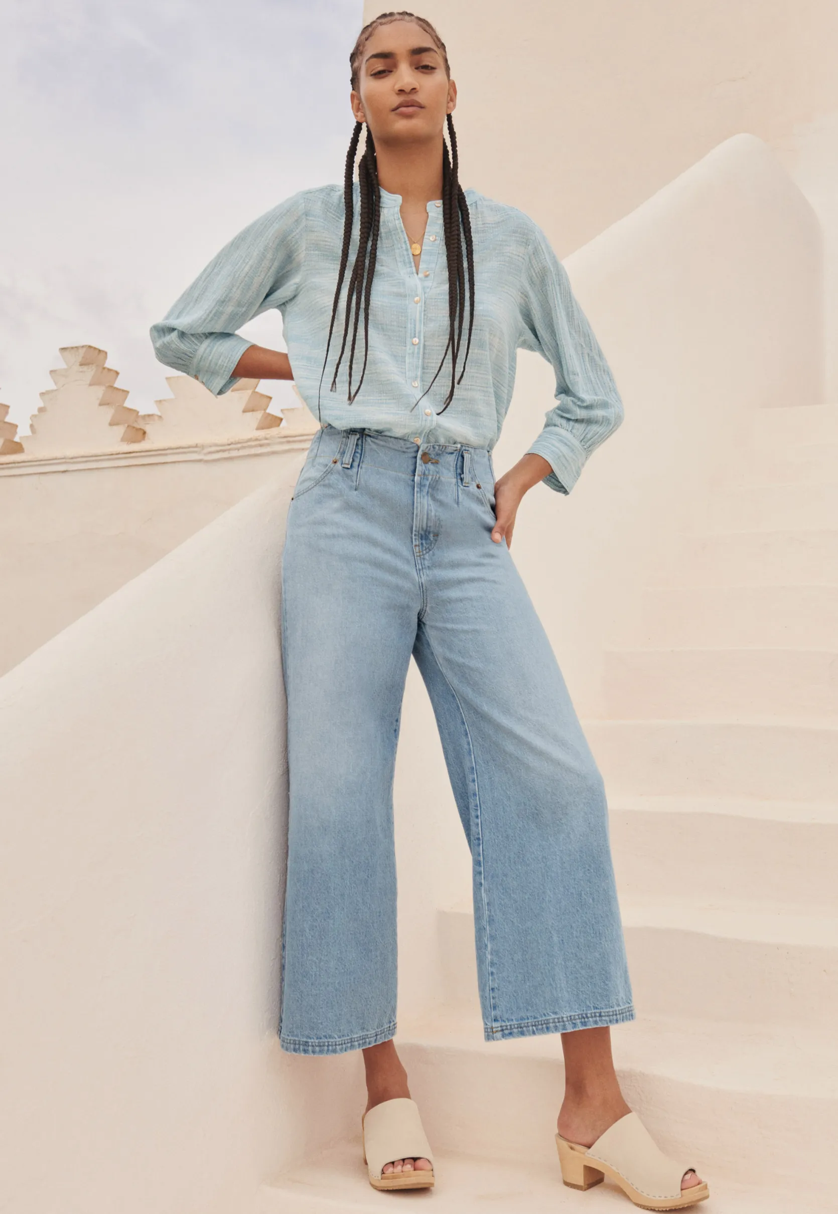 wideleg_cropped_jeans_0.webp Women Wrap London Jeans & Trousers*Wide-Leg Cropped Jeans