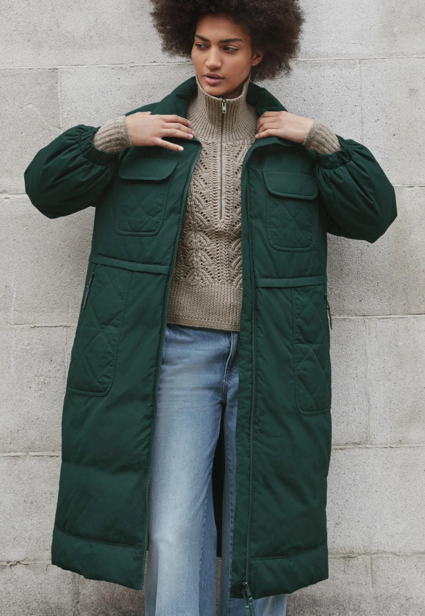 zipneck_sweater_4-1.webp Women Wrap London Knitwear*Zip-Neck Sweater